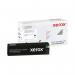 This photo shows a black Everyday Toner cartridge from Xerox Ink Cartridges, specifically the Xerox Everyday Replacement PageWide Cartridge High Yield Black. The cartridge is compatible with HP L0R16A and has a code of 006R04222 or XR06628.