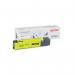 This Everyday Toner from Xerox is a vibrant yellow color and is specifically designed to replace the toner cartridge in HP D8J09A printers. It features the Xerox brand name and logo for easy identification.