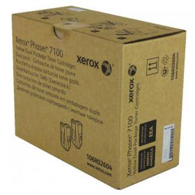 Xerox Phaser 7100 Yellow High Yield Toner (Pack of 2) 106R02604 XR6R02604
