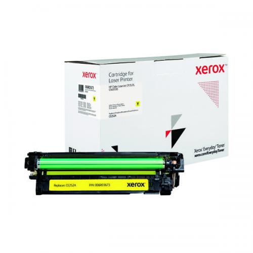Cheap Stationery Supply of Xerox Everyday Replacement For CE252A Laser Toner Yellow 006R03673 XR89411 Office Statationery