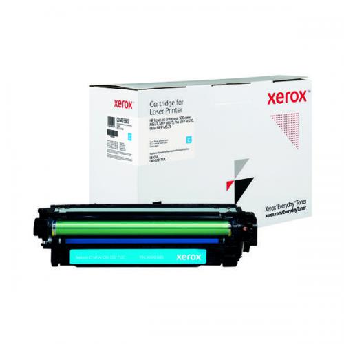 Cheap Stationery Supply of Xerox Everyday Replacement For CE401A Laser Toner Cyan 006R03685 XR89423 Office Statationery