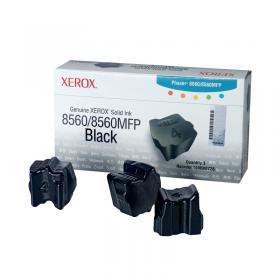 Xerox Phaser 8560 Black Solid Ink Stick (Pack of 3) 108R00726 XR8R00726