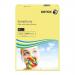 Xerox A3 Symphony Tinted 80gsm Pastel Yellow Copier Paper Pack of 500 003R91957 XX51957