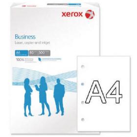 Xerox Business A4 White 80gsm 4 Hole Punched Paper (Pack of 500) 003R91823 XX91823
