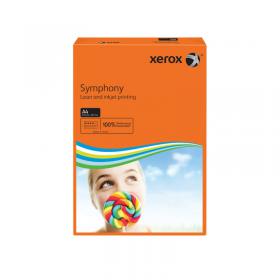 Xerox Symphony 80gsm Deep Tints Orange A4 Paper Ream (500 Pack) 003R93953 XX93953