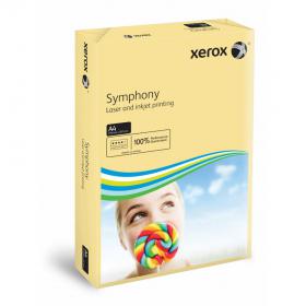Xerox Symphony Pastel Tints Ivory Ream A4 Paper 80gsm 003R93964 (Pack of 500) 003R93964 XX93964