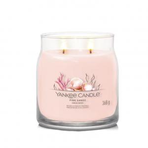 Image of Yankee Candle Signature Medium Jar 368g Pink Sands Pack of 4 1629996E