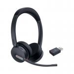 Yealink WH64 Hybrid Dual Wireless On-ear Headset USB-C USB-A Certified Microsoft Teams 1208685 YEA31954