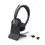 Yealink BH70 Bluetooth Dual Teams Headset with Stand USB-CA 1208701 YEA32163