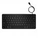 ZAGG QWERTY Keyboard USB-C UK Black 103202221 ZG07880