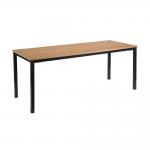 EKO 4 Leg Dining Table -  Aged Golden Oak - Rectangular - 180cm x 69cm