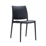 Zap MAYA Side Chair - Black ZA.104C