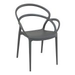Zap MILA Arm Chair - Dark Grey ZA.1092C