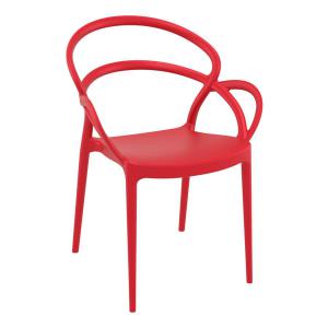 Image of Zap MILA Arm Chair - Red ZA.1093C