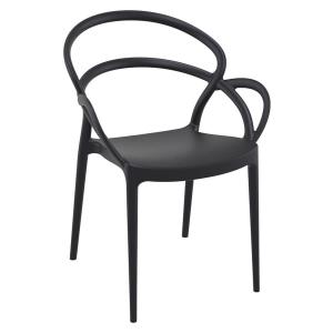 Image of Zap MILA Arm Chair - Black ZA.1094C