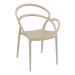 MILA Arm Chair - Taupe