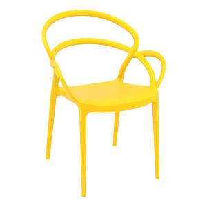 Image of Zap MILA Arm Chair - Yellow ZA.1096C