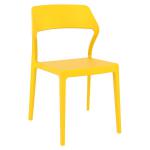 Zap SNOW Side Chair - Yellow ZA.1106C