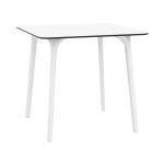 Zap MAYA Dining Table - 80 x 80cm - White ZA.1114CT