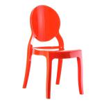 Zap ELIZABETH side chair - Glossy Red ZA.1165C