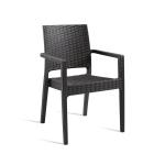 Zap IBIZA Arm Chair - Dark Grey - Dark Grey ZA.119C