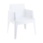 Zap BOX Arm Chair - White ZA.1261C