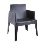 Zap BOX Arm Chair - Black ZA.1265C