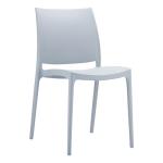 Zap MAYA Side Chair - Silver Grey ZA.1478C