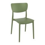 Zap MONNA Side Chair - Olive Green ZA.15114C