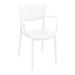LISA Arm Chair - White