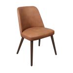 Zap AZTEC Side Chair - Faux Leather - Cognac Vintage Elegance ZA.1513117C