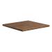 Rustic Solid Oak Table Top - Smoked - 70cm x 70cm