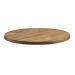 Rustic Solid Oak Table Top - Rustic Antique - 60cm dia