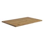 Zap Rustic Solid Oak Table Top - Rustic Antique - 120 x 70cm ZA.15131238T