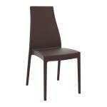 Zap MIRANDA Side Chair - Brown ZA.15131277C