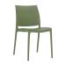 MAYA Side Chair - Olive Green