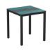 EXTREMA  Vintage Teal 4 Leg Dining Table - Square - 79cm x 79cm