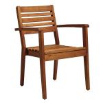 Zap MORE Arm Chair Robinia Wood ZA.206C