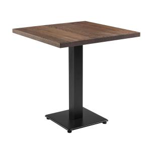 Click to view product details and reviews for Zap Windsor Dining Table Smoked 70cm X 70cm Za2206ct.