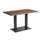 Zap WINDSOR Dining Table - Smoked - 120cm x 70cm ZA.2208CT