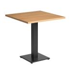 WARWICK Dining Table - Kaffee Light Oak - 70cm x 70cm