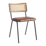 Zap Savanna Side Chair - Genuine Leather ZA.2307C