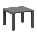 Zap VEGAS 100x100/140cm Extendable Table - Dark Grey ZA.2972T