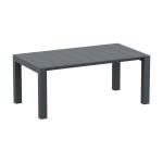 Zap VEGAS 100x180/220cm Extendable Table Medium - Dark Grey ZA.2976T