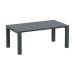 VEGAS 100x180/220cm Extendable Table Medium - Dark Grey
