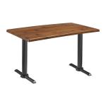 Zap ENDURATOP Complete Dining Table - FLAT Auto-Adjust - Natural Wood - 120cm x 70cm ZA.3005CT