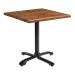 ENDURATOP Complete Dining Flip Top - FLAT Auto-Adjust - Natural Wood - 60cm x 60cm