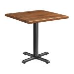 Zap ENDURATOP Complete Dining Table - FLAT Auto-Adjust - Natural Wood - 60cm x 60cm ZA.3054CT