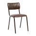 TAVO Stacking Side Chair - Vintage Brown