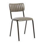 Zap TAVO Stacking Side Chair - Vintage Dark Grey ZA.3227C